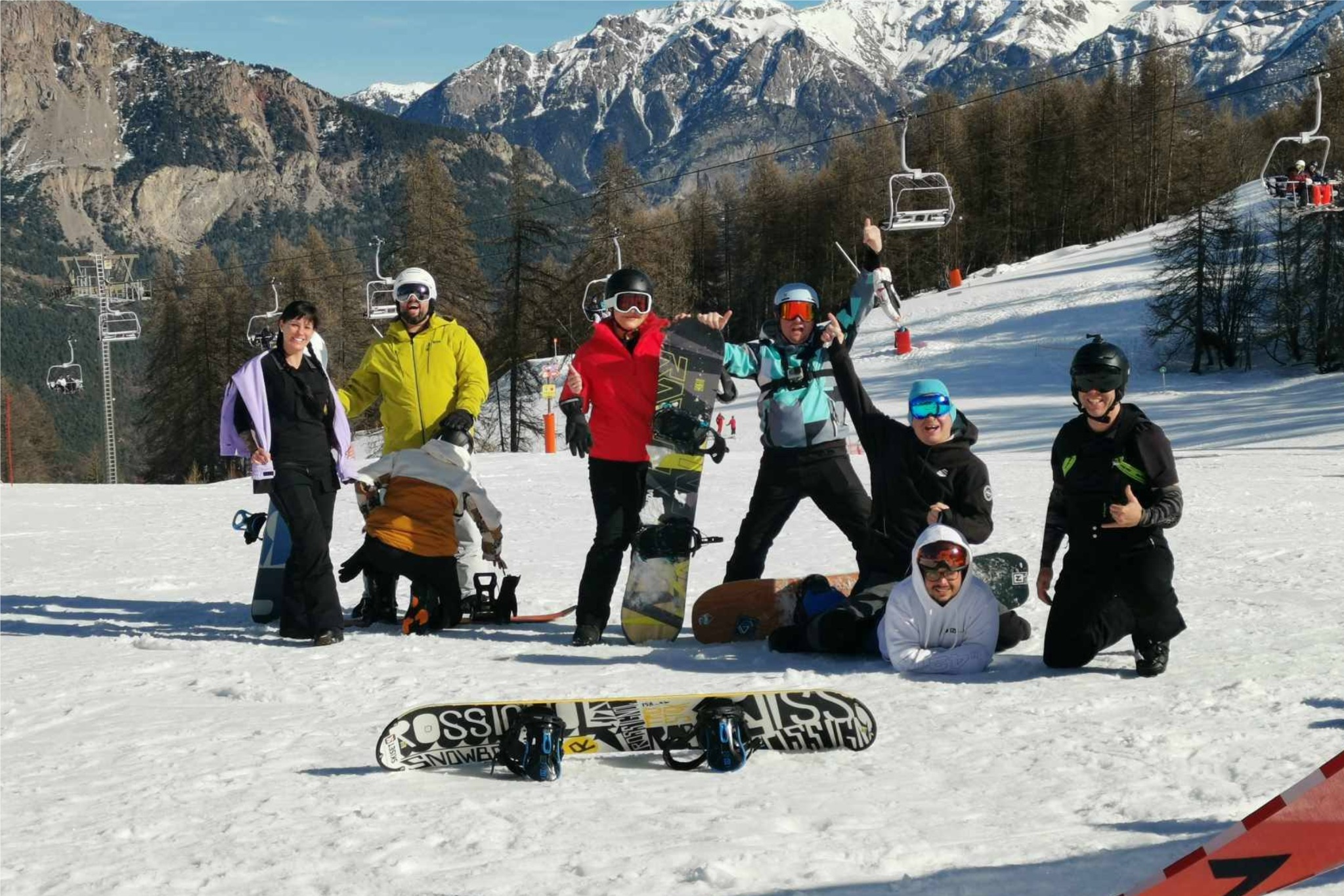 Snowboard és sítáborok